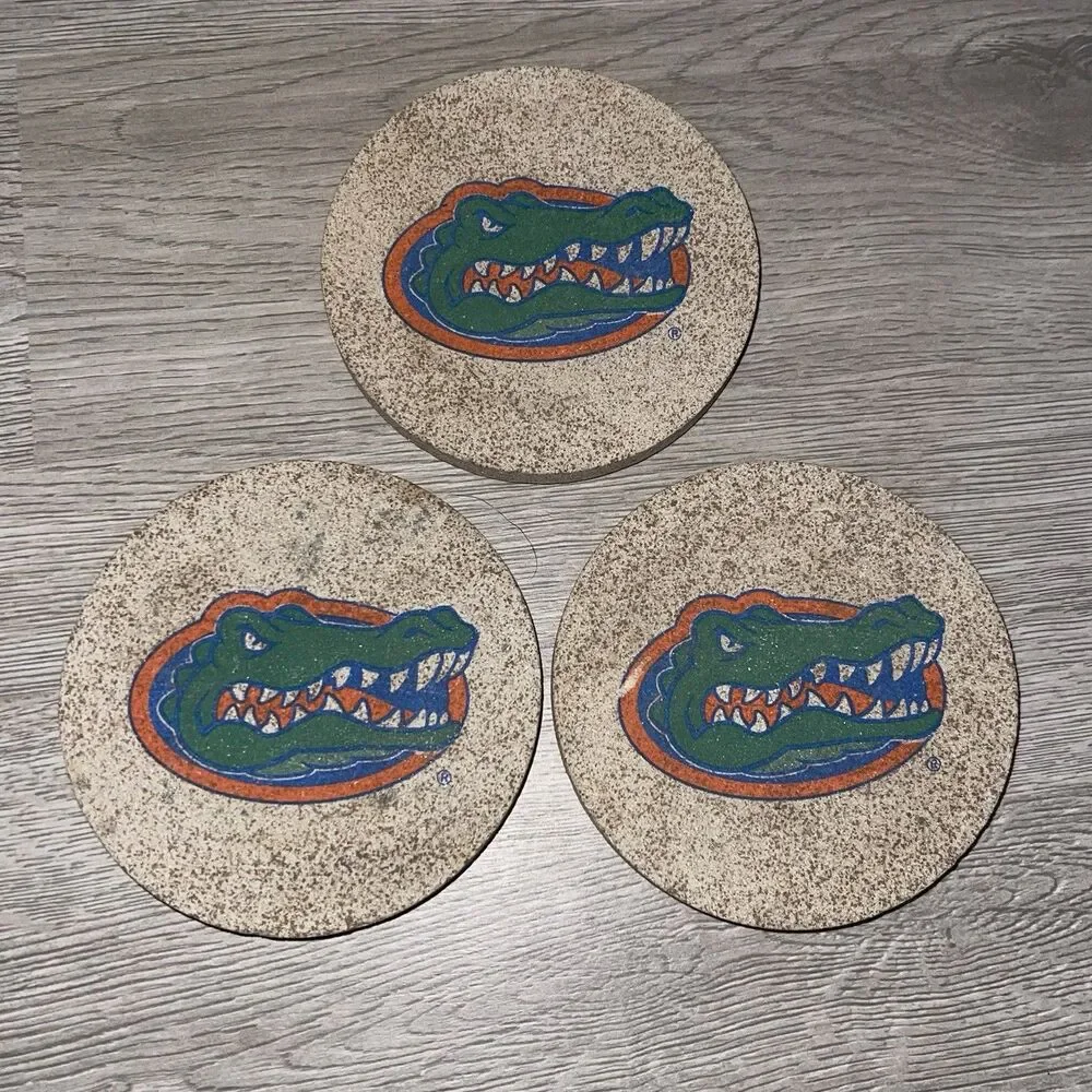 Thirstystone Coasters Lot Of 3 University Of Florida Gators For REPLACEMENT